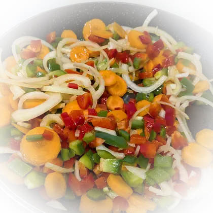 Légumes frais poêlés