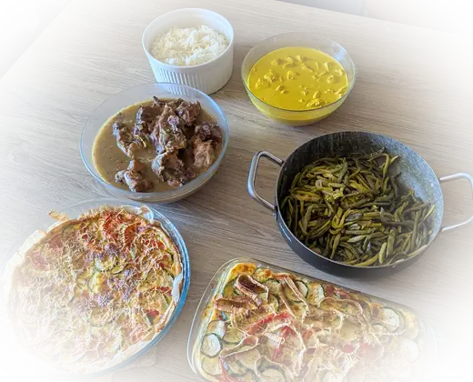 Une semaine de plats faits maison prête à
congeler